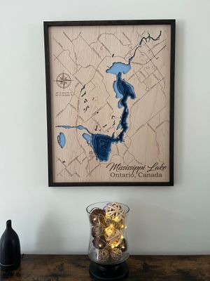 Mississippi Lake 3D-Lake Maps