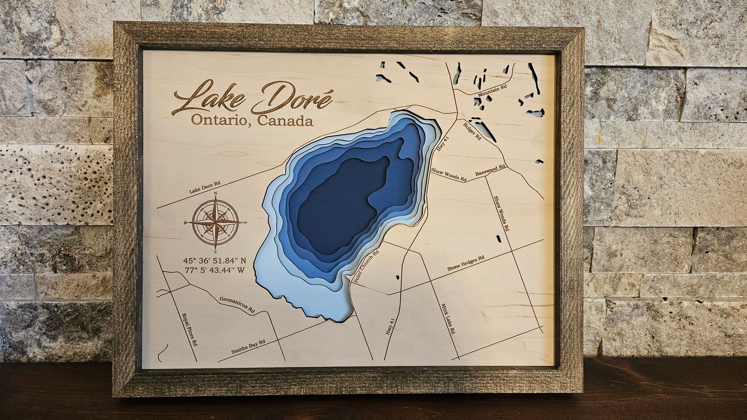Lake Dore 3D-Lake Maps