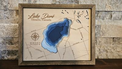 Lake Dore 3D-Lake Maps