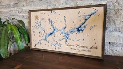 Anima Nipissing Lake 3D-Lake Maps