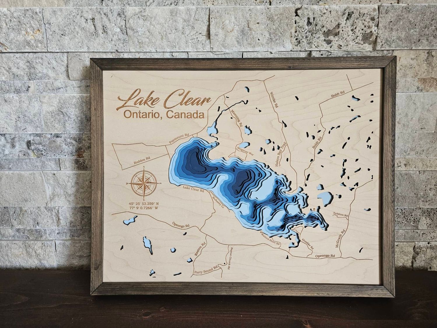 Lake Clear 3D-Lake Maps