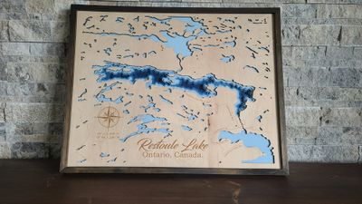 Restoule Lake 3D-Lake Maps