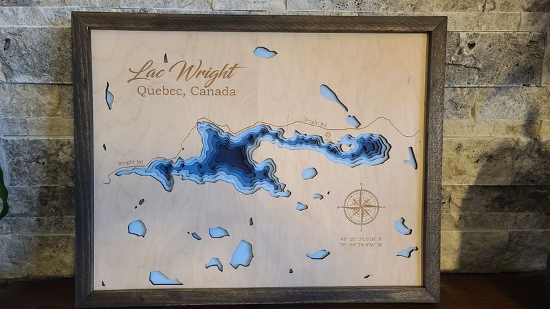 Lac Wright 3D-Lake Maps