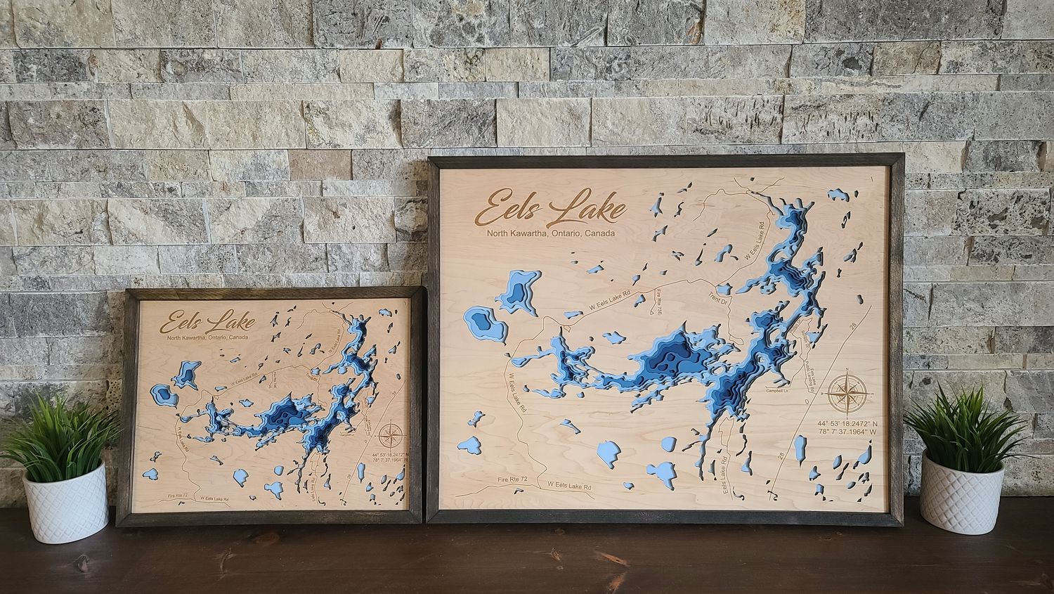 Eels Lake 3D-Lake Maps
