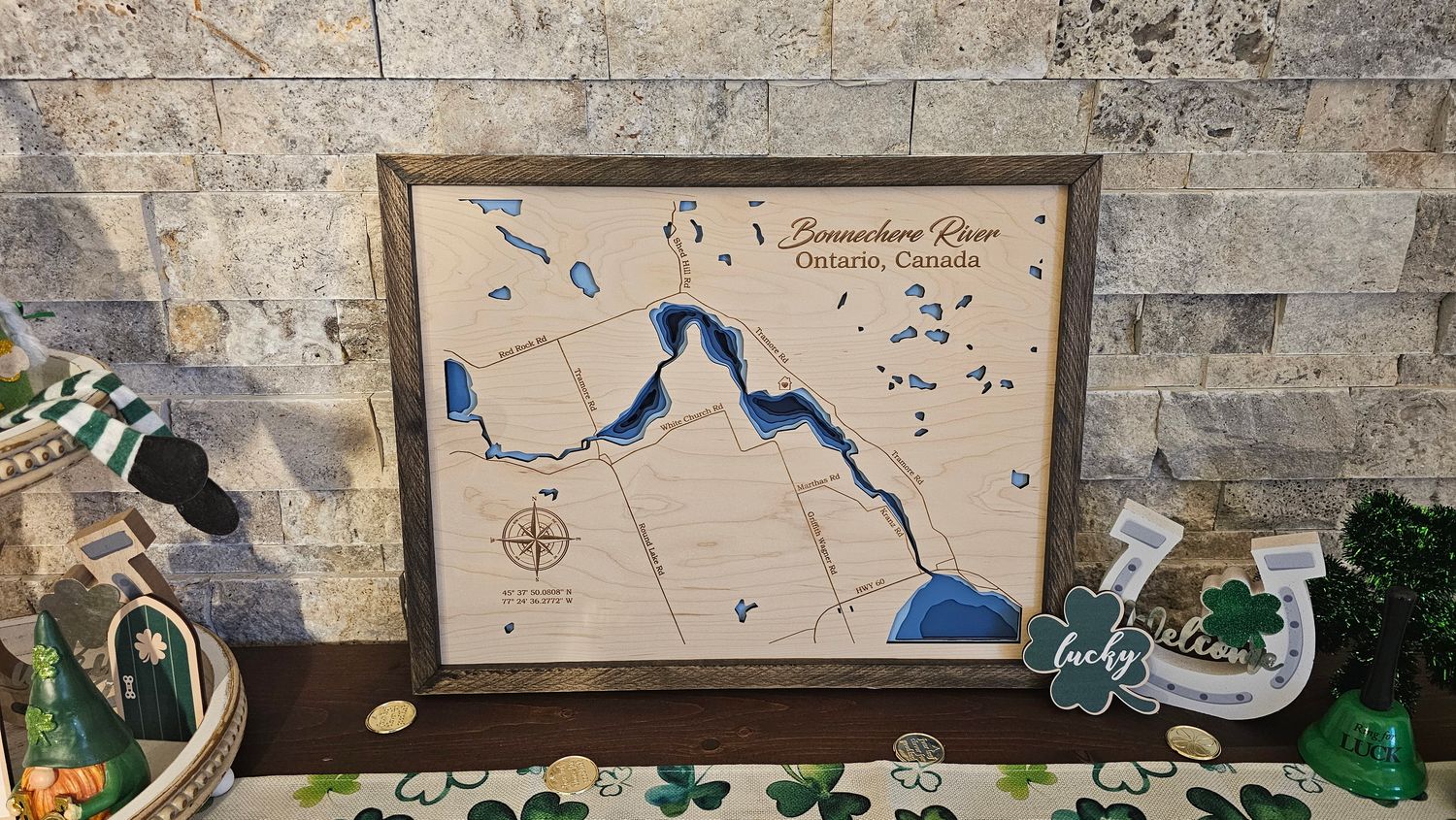 Bonnechere River 3D-Lake Maps