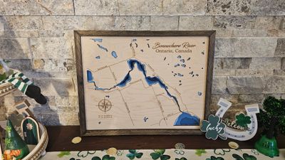 Bonnechere River 3D-Lake Maps