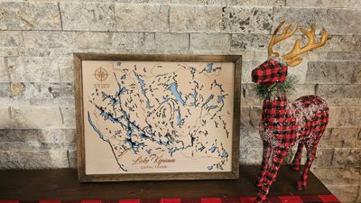 Lake Kipawa 3D-Lake Maps