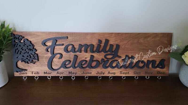 Family Celebrations - Sign