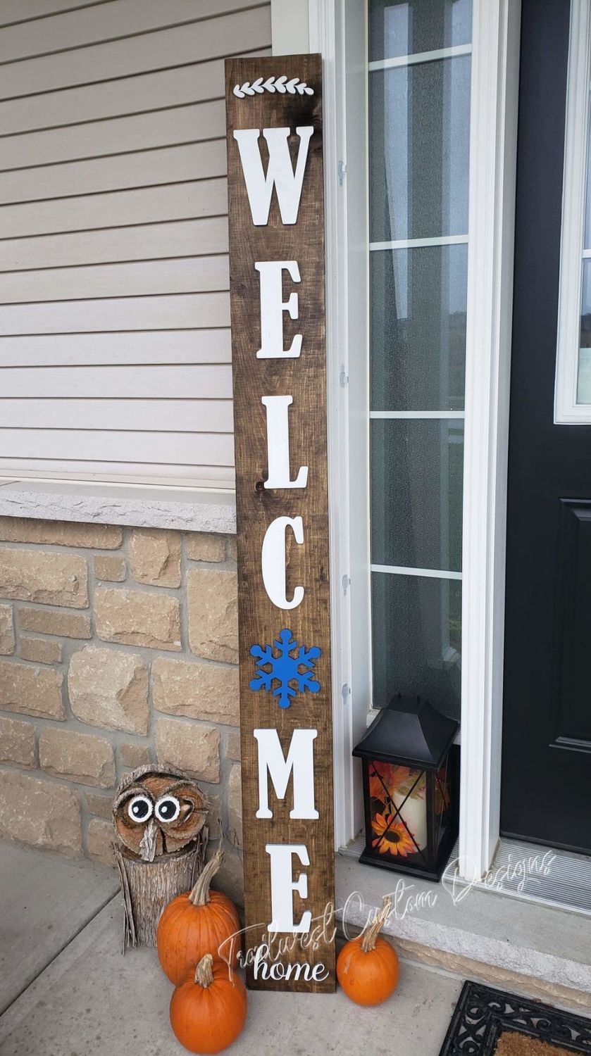 Welcome Sign 6'