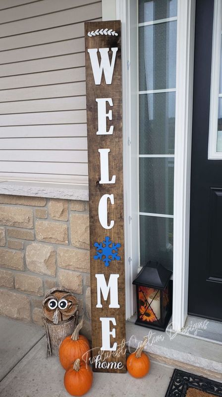 Welcome Sign 6'