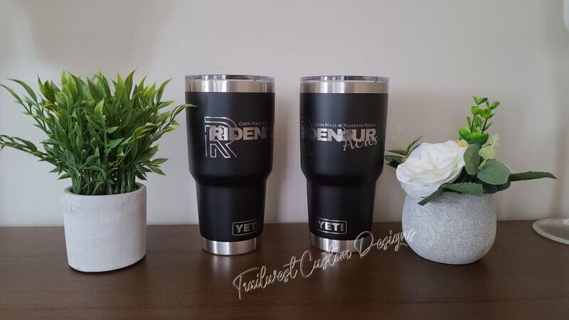 Laser Engraved Yeti Rambler® 30-oz Tumbler with MagSlider™ lid