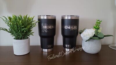 Laser Engraved Yeti Rambler® 30-oz Tumbler with MagSlider™ lid