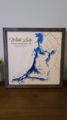 White Lake 3D-Lake Maps