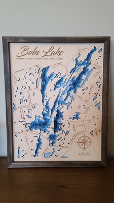 Bobs Lake 3D-Lake Maps