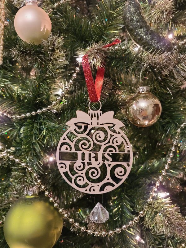 Mandala Christmas Ball