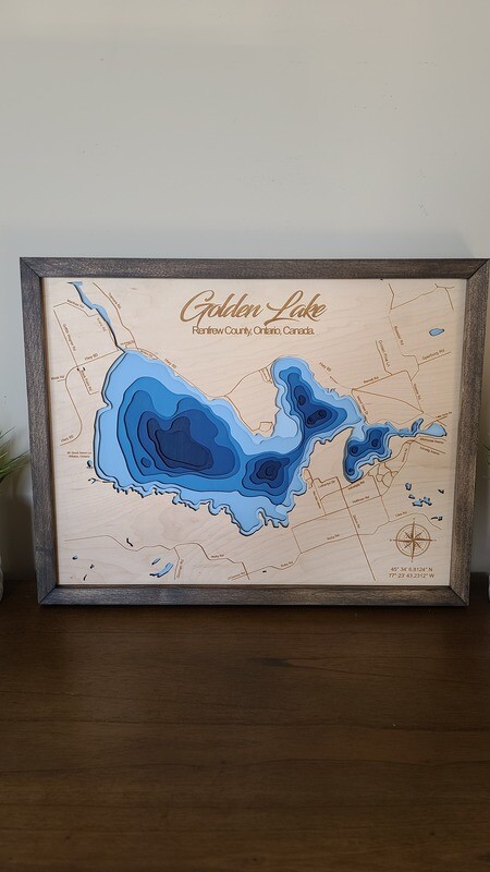 Golden Lake 3D-Lake Maps