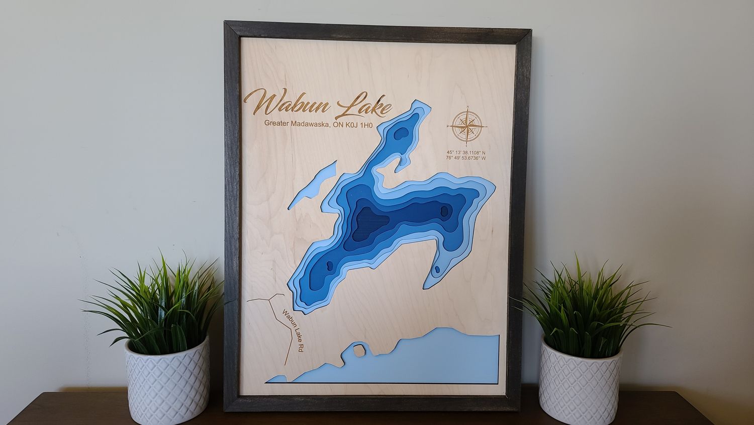 Wabun Lake 3D-Lake Maps