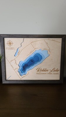 Roblin Lake 3D-Lake Maps