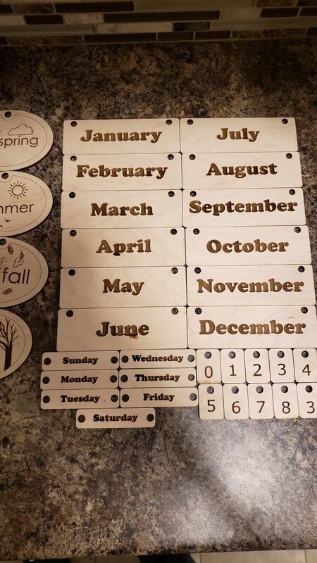 Perpetual Calendar French