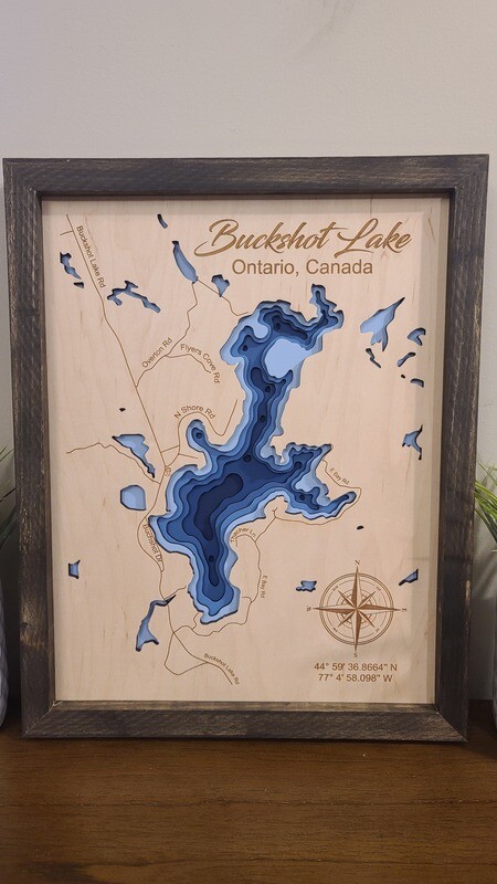 Buckshot Lake 3D-Lake Maps