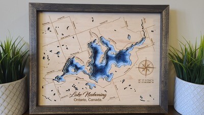 Lake Nosboning  3D-Lake Maps