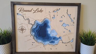 Round Lake  3D-Lake Maps