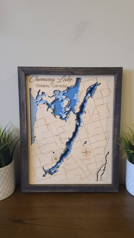 Chemung Lake  3D-Lake Maps