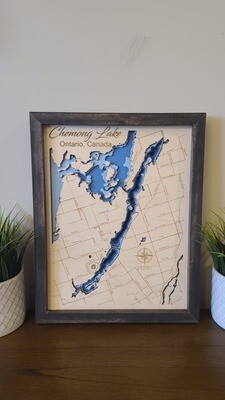 Chemung Lake  3D-Lake Maps