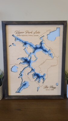 Upper Park 3D-Lake Maps