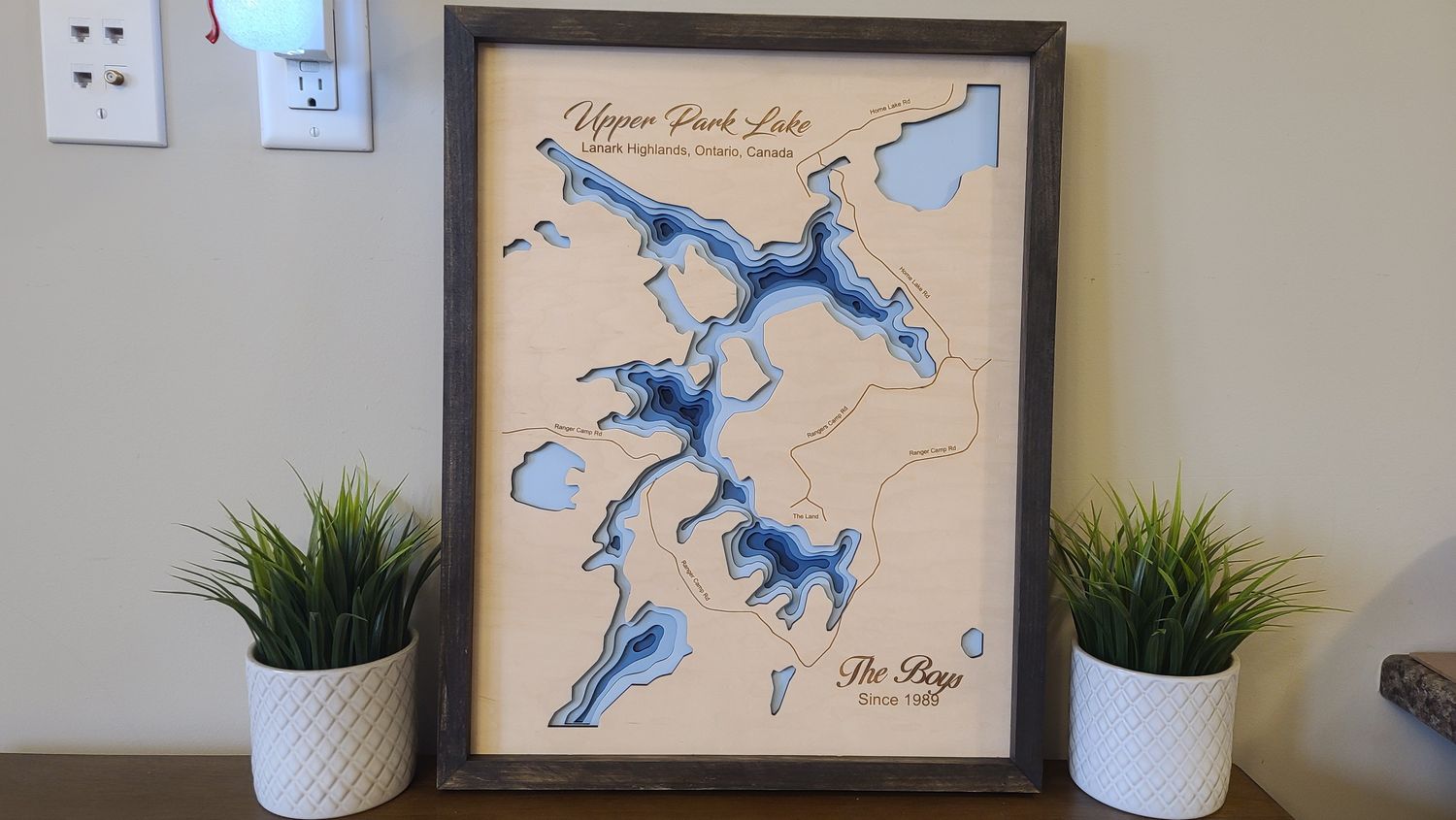 Upper Park 3D-Lake Maps
