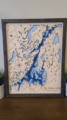 Big Rideau Lake  3D-Lake Maps