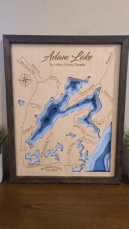 Adam Lake 3D-Lake Maps