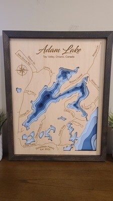 Adam Lake 3D-Lake Maps