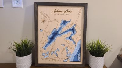 Adam Lake 3D-Lake Maps