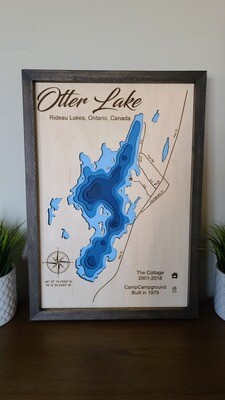 Otter Lake  3D-Lake Maps