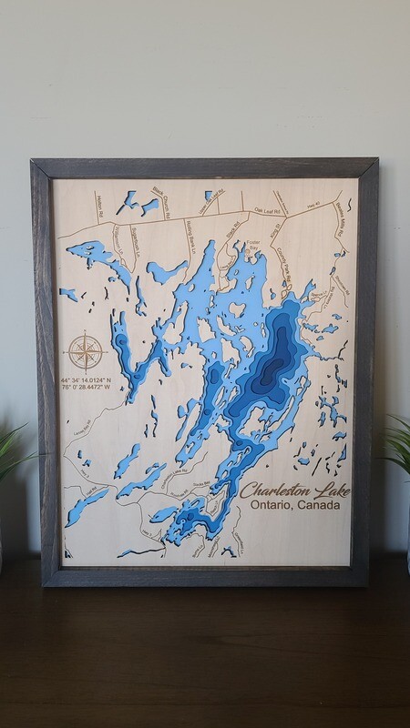 Charleston Lake 3D-Lake Maps