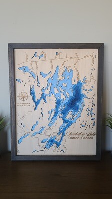 Charleston Lake 3D-Lake Maps