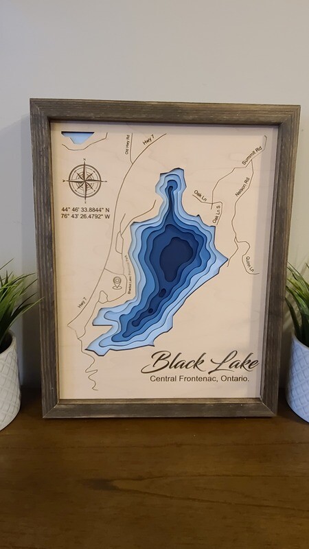 Black Lake 3D-Lake Maps