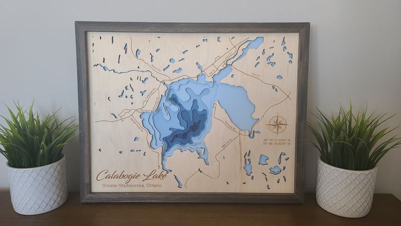 Calabogie Lake 3D-Lake Maps