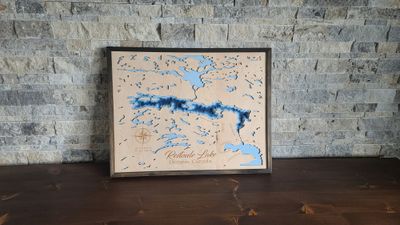 Restoule Lake 3D-Lake Maps