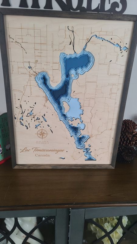Lac Temiscamingue 3D-Lake Maps