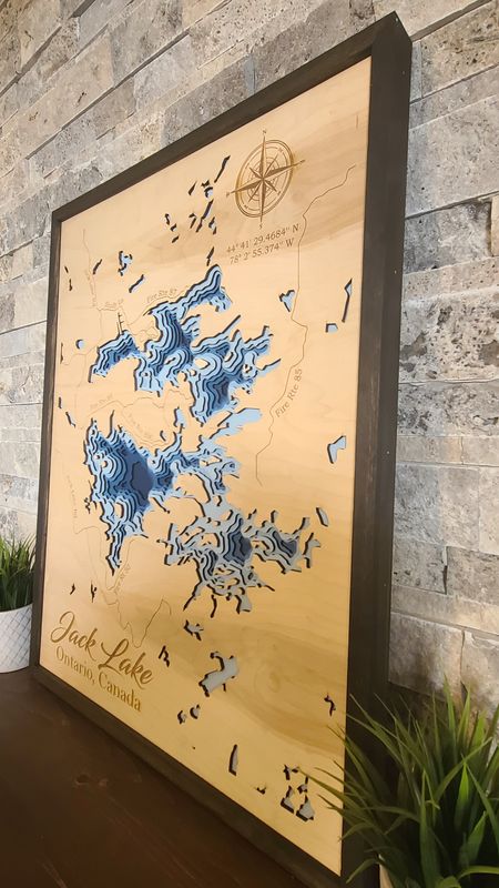 Jack Lake 3D-Lake Maps