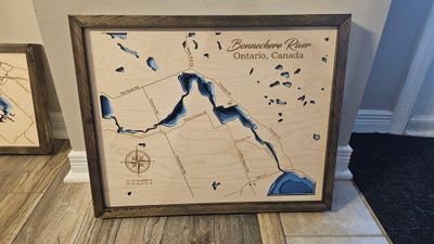 Bonnechere River 3D-Lake Maps