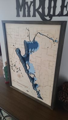 Lake Temiskaming 3D-Lake Maps