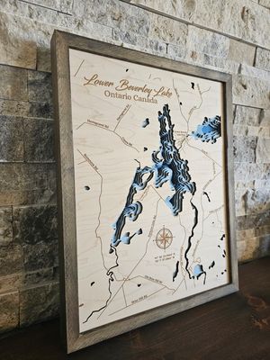 Lower Beverley 3D-Lake Maps