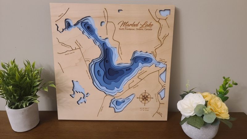 Marbel Lake 3D-Lake Maps