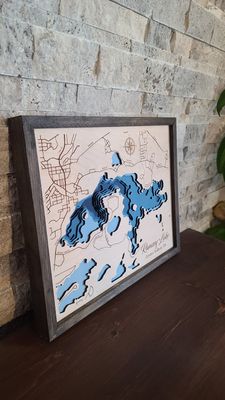 Ramsey Lake 3D-Lake Maps