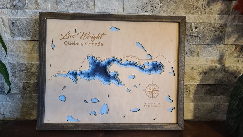 Lac Wright 3D-Lake Maps