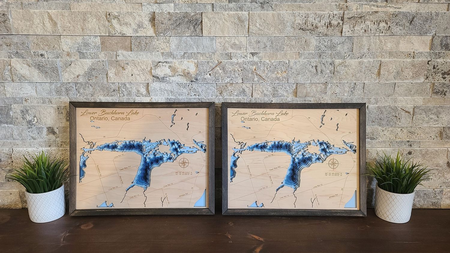 Lower Buckhorn 3D-Lake Maps