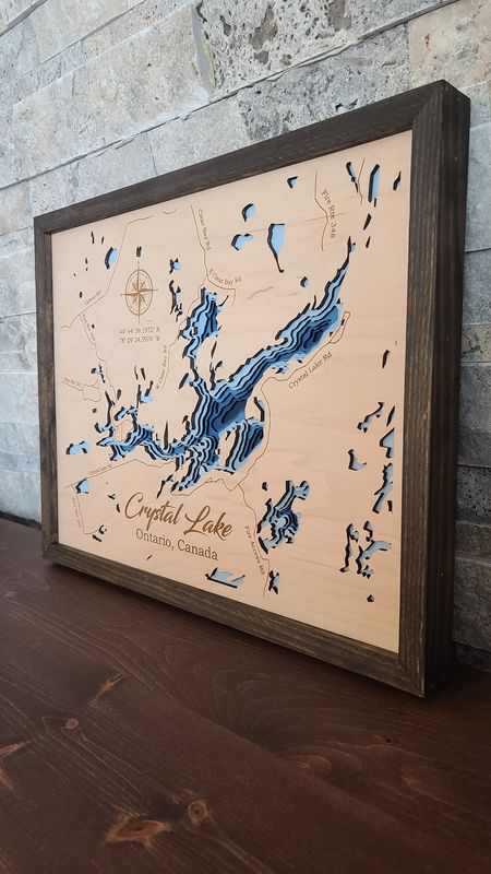 Crystal Lake 3D-Lake Maps